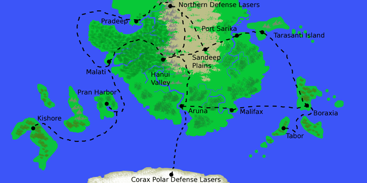 Dar Sai campaign map