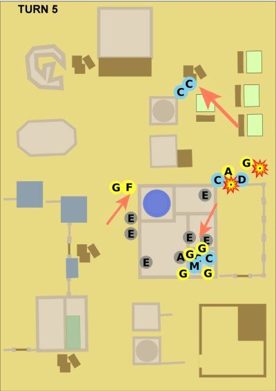 Morkai battle turn 5