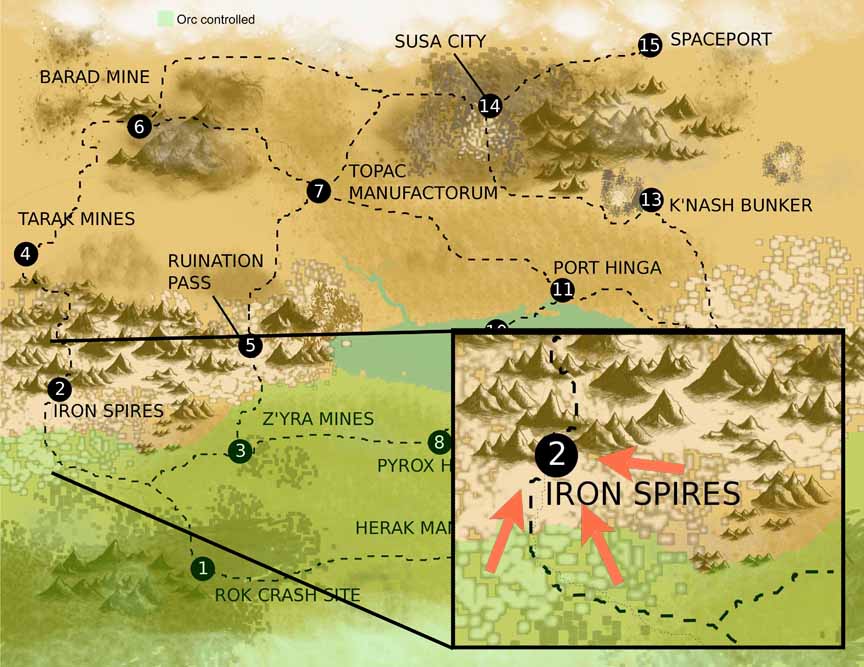 Hegira Third Iron Spires attack