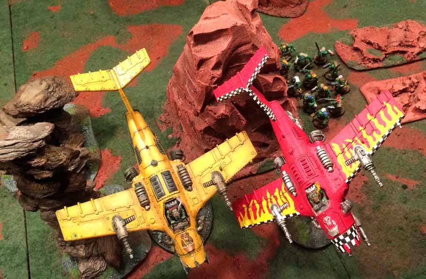 Warhammer 40K blog narrative campaign